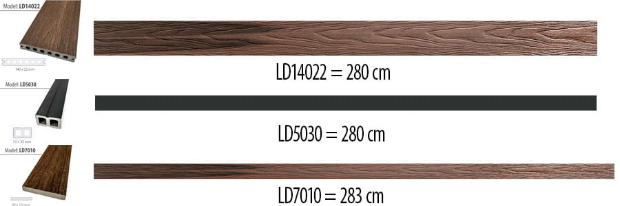 Tarasy Kompozytowe, Taras z Desek Kompozytowych - Lenta