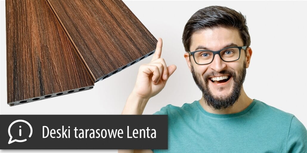 Tarasy Kompozytowe, Taras z Desek Kompozytowych - Lenta