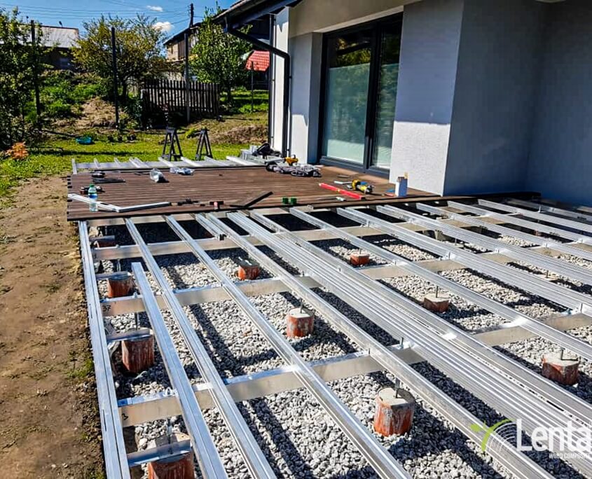 SYSTEMY TARASOWE LENTA – OPCJE MONTAŻU