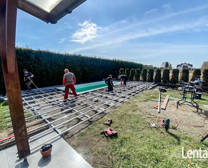 SYSTEMY TARASOWE LENTA – OPCJE MONTAŻU