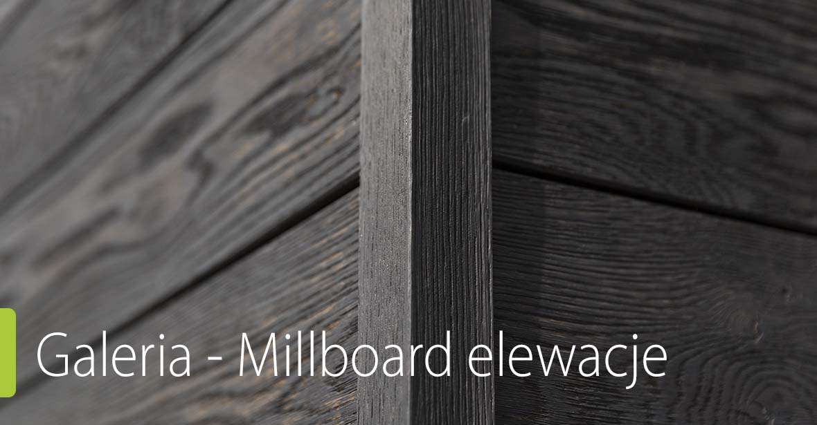 Elewacja Millboard klasyczna