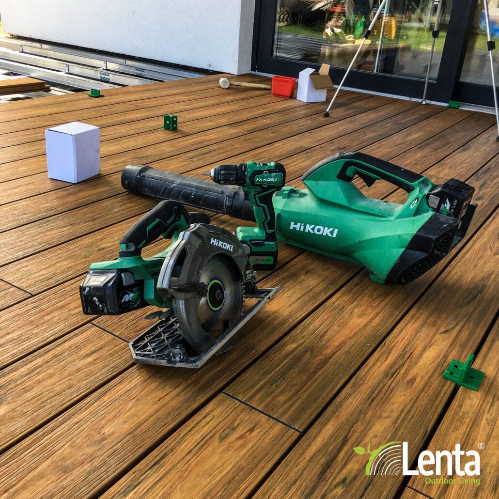 Tarasy Kompozytowe, Taras z Desek Kompozytowych - Lenta