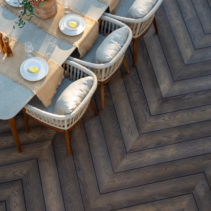 Tarasy Kompozytowe, Taras z Desek Kompozytowych - Lenta