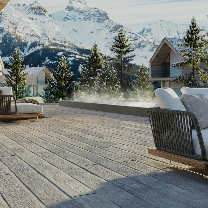 Tarasy Kompozytowe, Taras z Desek Kompozytowych - Lenta