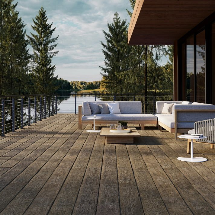 Tarasy Kompozytowe, Taras z Desek Kompozytowych - Lenta