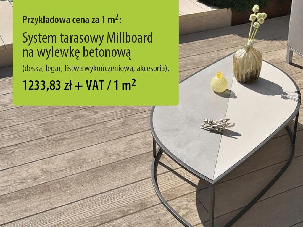 Tarasy Kompozytowe, Taras z Desek Kompozytowych - Lenta